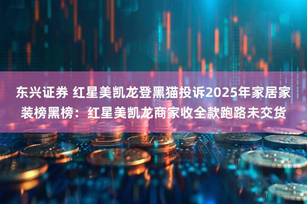 东兴证券 红星美凯龙登黑猫投诉2025年家居家装榜黑榜：红星美凯龙商家收全款跑路未交货