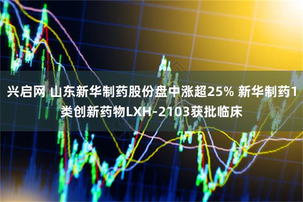兴启网 山东新华制药股份盘中涨超25% 新华制药1类创新药物LXH-2103获批临床