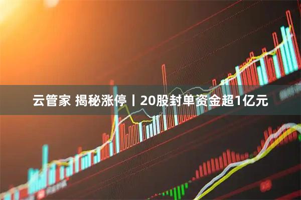 云管家 揭秘涨停丨20股封单资金超1亿元