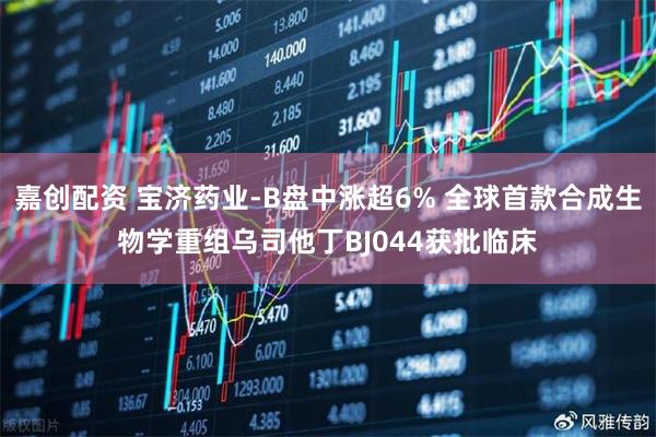 嘉创配资 宝济药业-B盘中涨超6% 全球首款合成生物学重组乌司他丁BJ044获批临床